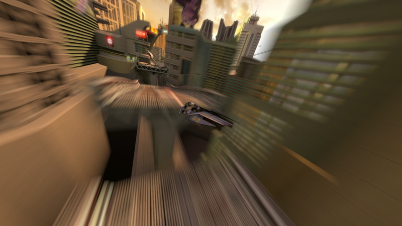 Wipeout HD, city, indoors, motion, illuminated, video games, people, assegai, science fiction, racing, men, occupation, high angle view, Wipeout, walking