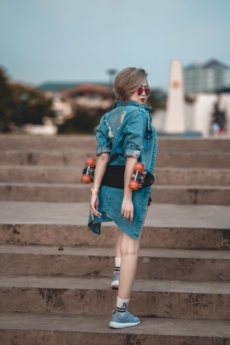 fashion Model, student, teenage Girls, cute, looking, beauty, girl, caucasian Ethnicity, elegance, street, education, beautiful, daytime, girls, 8K, summer