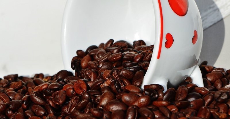 benefit from, coffee cup, caffeine, breakfast, fragrance, beans, porcelain, still life, coffee beans, abundance, heart, cafe, for two, break, coffee, freshness