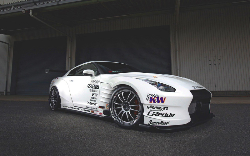 gtr, 1080P, racecar, nissan