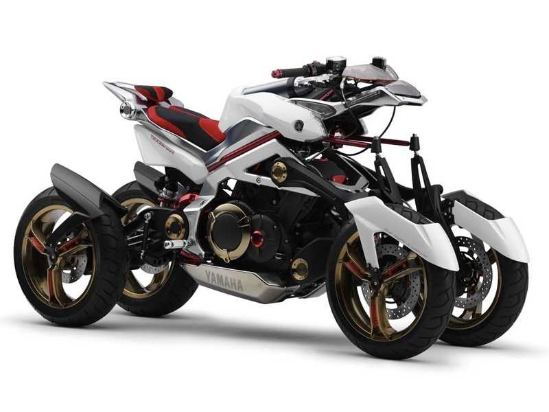 motorcycle, four, sports, simple background, black, simple, amazing, four wheels, bikes, white, yamaha, amazing bikes, 480P, background, wheels