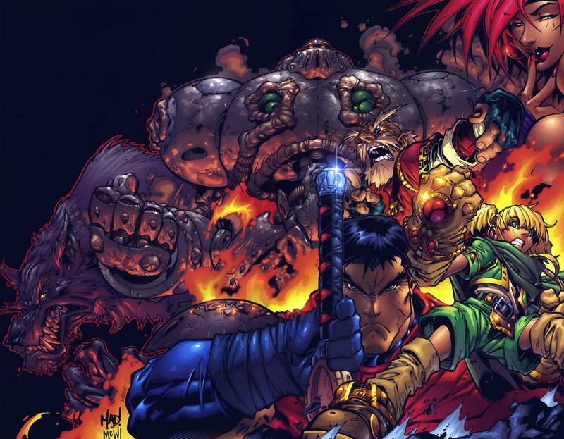 Comics, 1080P, Battle Chasers