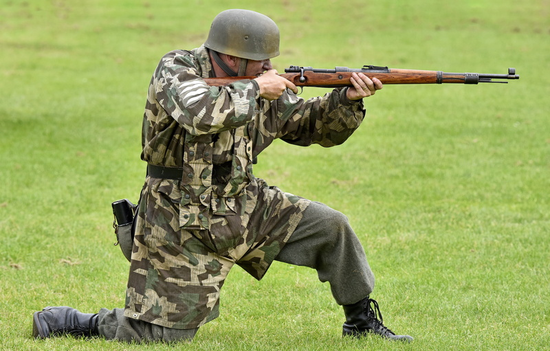 1080P, soldiers, rifle, Kar.98k, German, military reconstruction