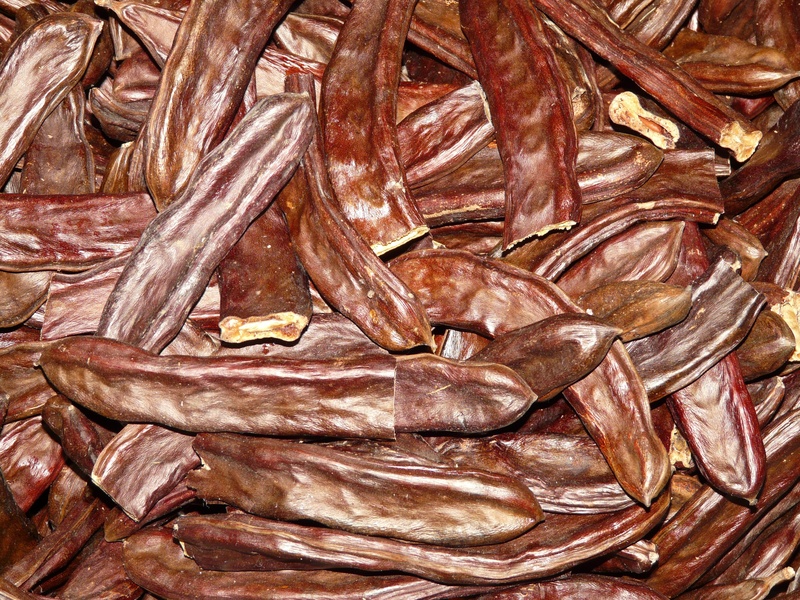 healthy eating, animal, seeds, vertebrate, carob, for sale, infructescence, still life, meat, locust bean plant, close-up, tree fruit, raw food, five, food and drink