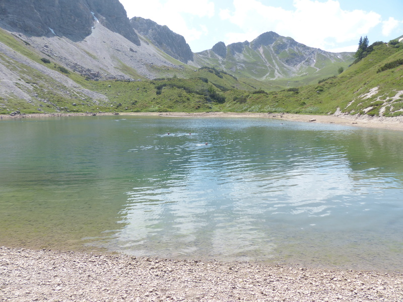 idyllic, alpine lake, refreshment, crystal clear, tranquil scene, no people, vilsalpseeberge, outdoors, tyrol, stone kar tip, beauty in nature, 4K, tranquility