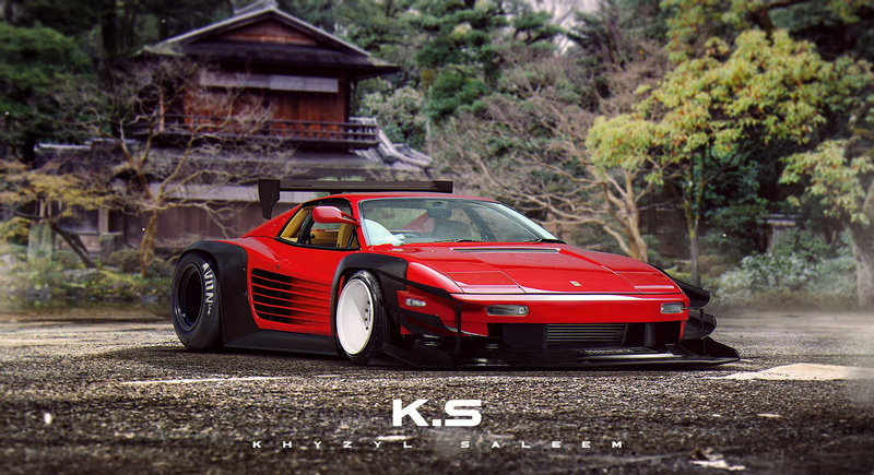 Khyzyl Saleem, artwork, car, 1080P, RC