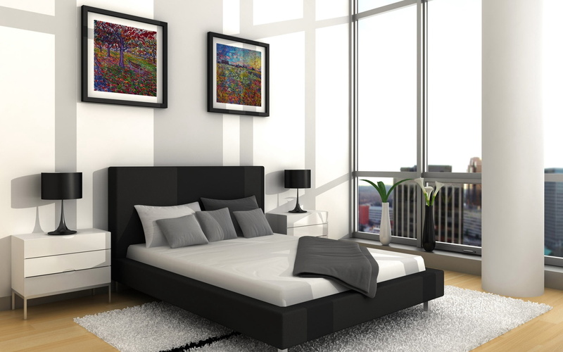 apartment, brown, mattress, built structure, liquid-crystal display, interior, no People, luxury, chair, home, modern, armchair, window, furniture, bedroom