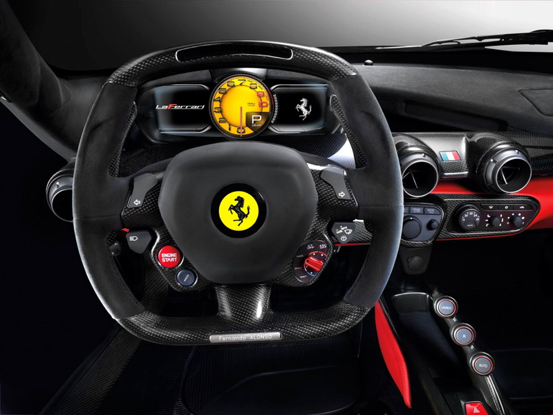 land Vehicle, steering, mode of Transport, indoors, close-up, laferrari, gearshift, push Button, wheel, speed, car, new, 1080P, auto, car interior, control
