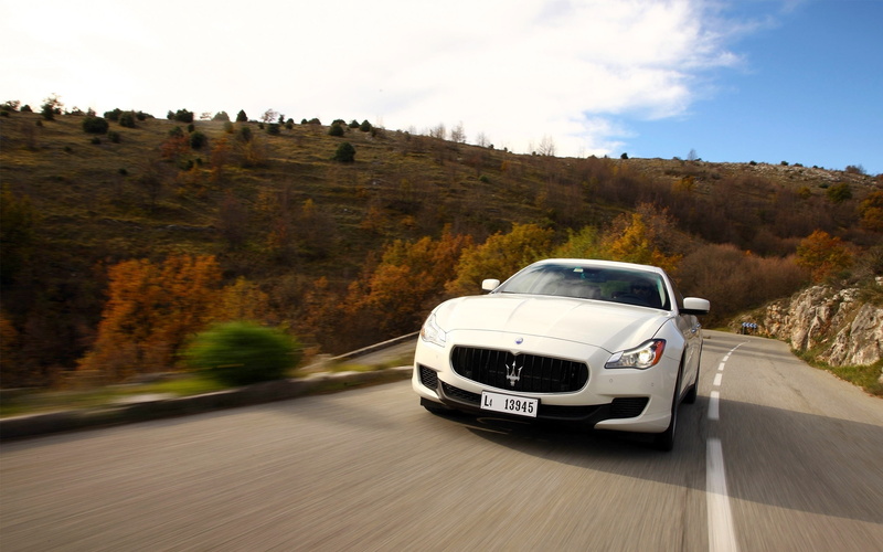 Maserati Quattroporte, maserati, quattroporte, car, 2K, white