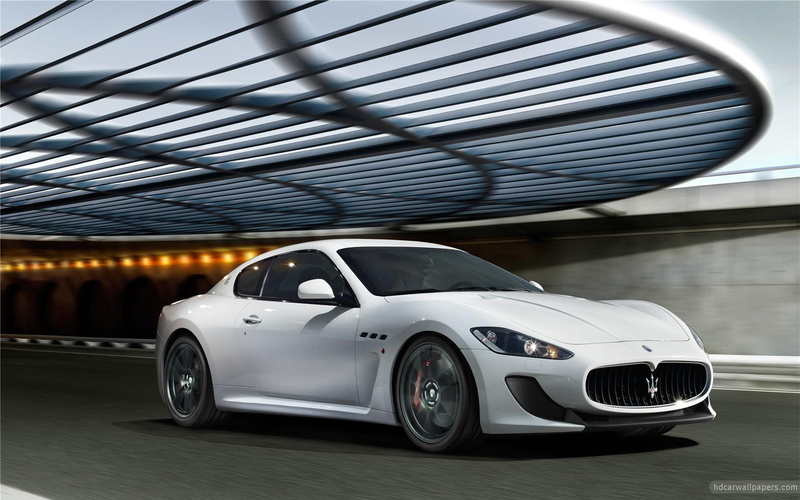 mc, coupe, stradale, white, maserati, cars, 1080P, granturismo