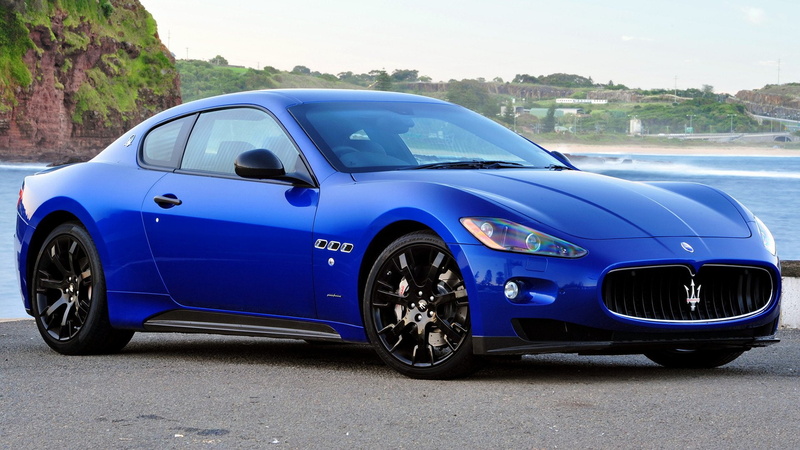 Sport Car, Maserati GranTurismo, Maserati GranTurismo S MC Sport Line, 1080P, Car, Maserati, Grand Tourer, Blue Car