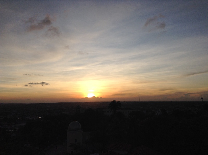 no people, litoral, beauty in nature, brazil, vista, orange color, cloud - sky, nature, field, environment, outdoors, sol, eventide, horizon, plant, scenics - nature