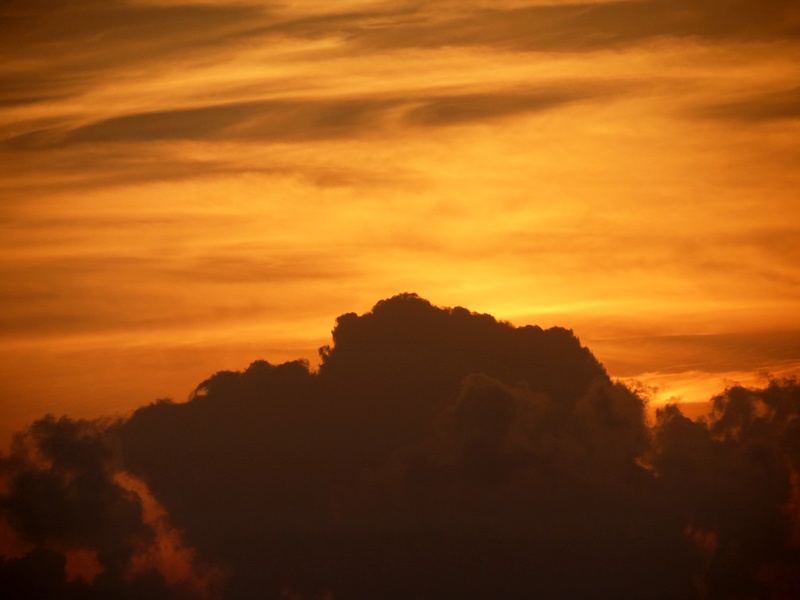 mar, silhouette, awe, no people, sunset, outdoors, scenics - nature, eventide, plant, sol, brazil, orange color, clouds, beauty in nature, dramatic sky