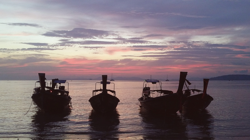 outdoors, 5K, scenics - nature, Boats, no people, reflection, Eventide, tranquility, beauty in nature, wooden post, silhouette, sea, nature, nautical vessel