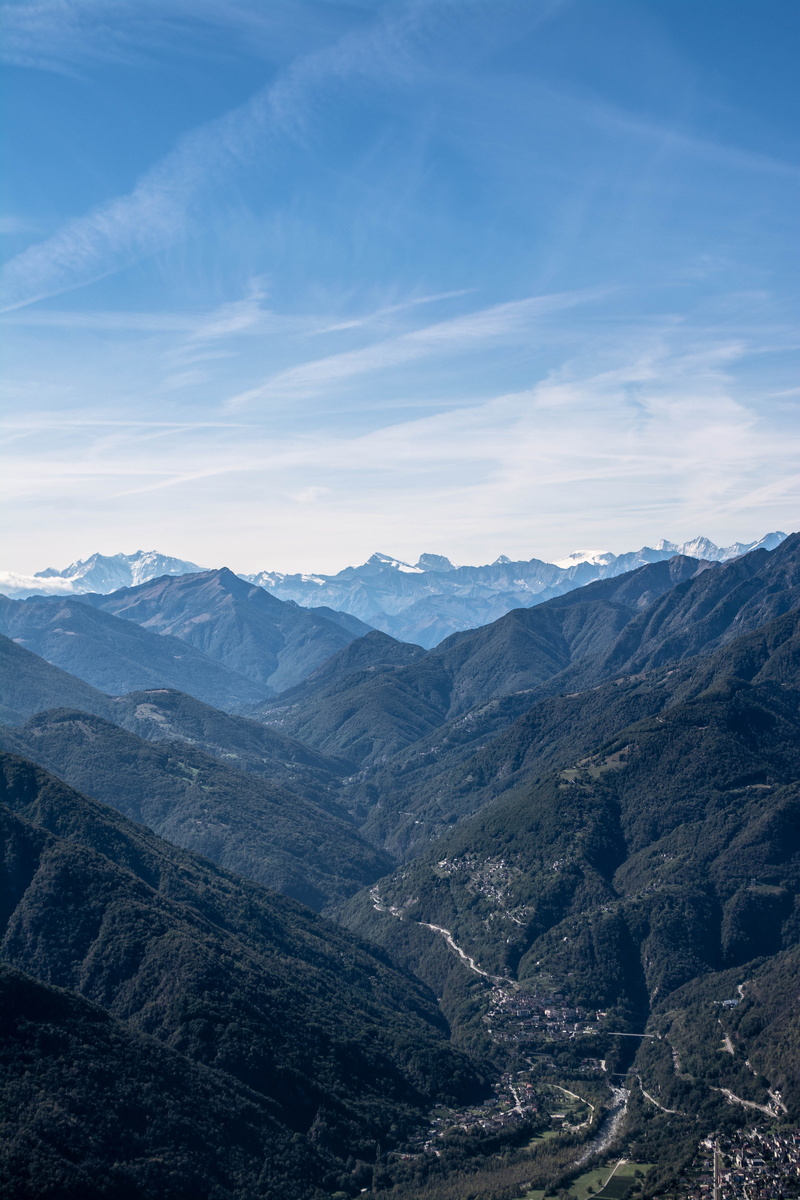landscape, peak, Dorf, slope, mountain, City, Village, day, Strasse, Tessin, environment, cloud - sky, Schnee, tranquility, valley, Snow, scenics - nature