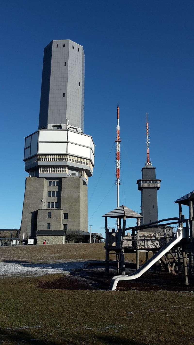 transportation, day, building exterior, clear sky, feldberg, spire, antenna, tall - high, taunus, großer feldberg, skyscraper, konigstein im taunus, sky