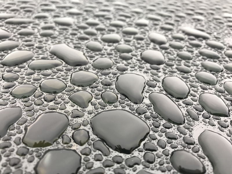 reflection, no people, large group of objects, simplicity, water drops, wet, light, rain droplets, water, close-up, sky, nature, sunlight, grey sky, abundance
