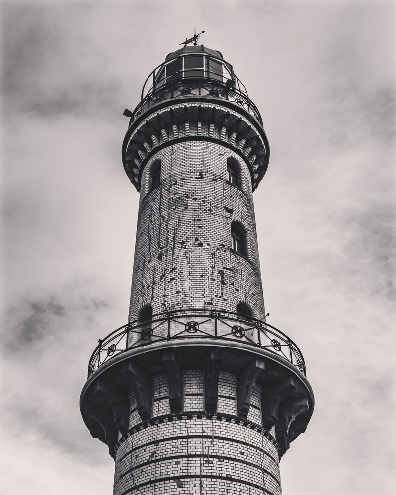 tower, built structure, building, clouds, low angle view, 4K, no people, white, day, cloud - sky, observation point, f.-m.-scharffenberg-weg 7, black