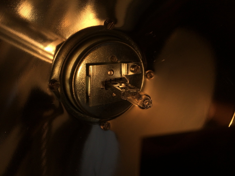 connection, concave mirror, close-up, communication, electric light, lighting, mode of transportation, railway, lamp, halogen lamp, selective focus, immediately