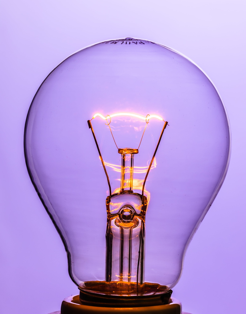 lighting, colored background, electricity, detail, close-up, purple, close, glowing, glass bulb, indoors, light, photography, studio shot, electric Lamp