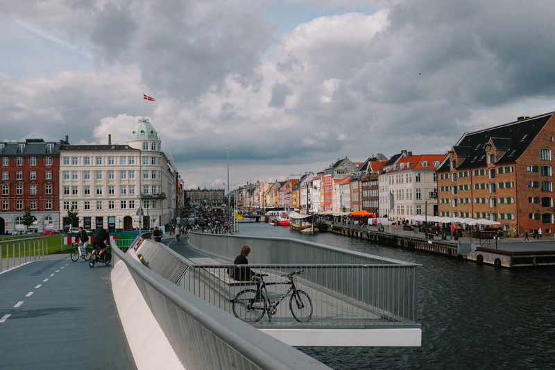 tourism, building exterior, street, bridge - man made structure, cloud - sky, cityscape, architecture, explore, copenhagen, lifestyle, hyggelig, built structure