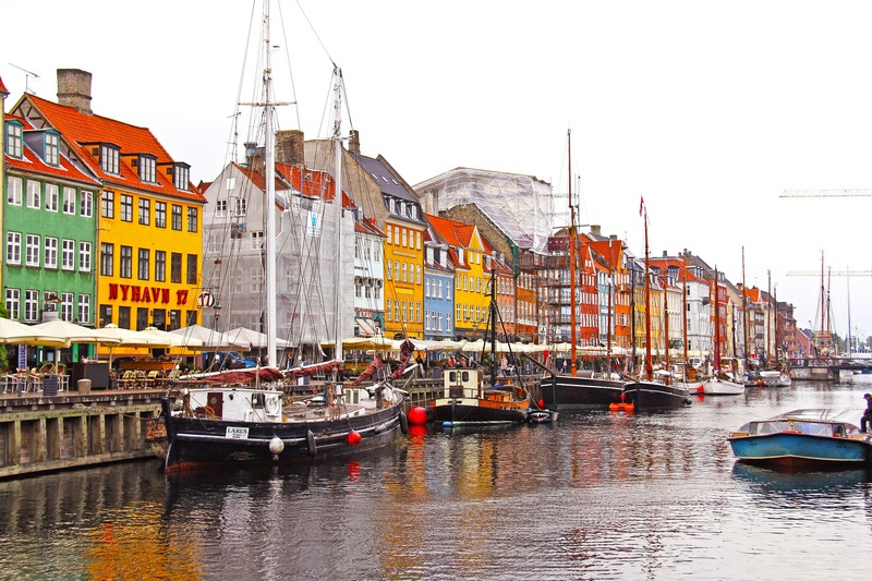 artistic, cityscape, scandinavia, house, denmark, beautiful, decor, architecture, sky, yellow, building, day, boats, building exterior, no people, netherlands
