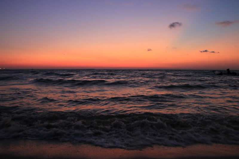 tranquility, 4K, wave, waves, idyllic, morning, sky, reflection, scenics - nature, saturated color, horizon over water, sea, horizon, beauty in nature