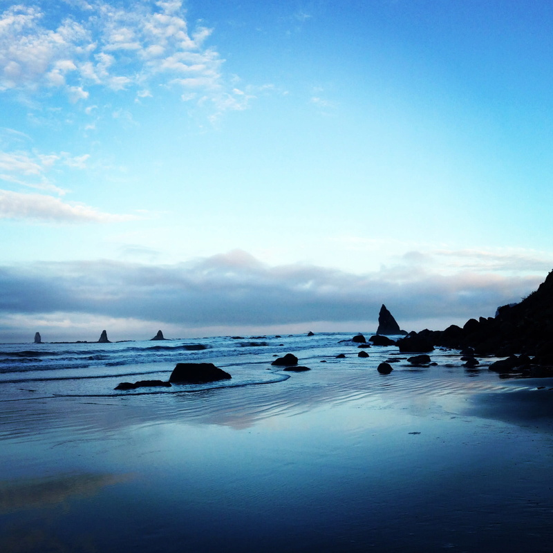 sky, sunset, summer, national, Shoreline, water, beauty In Nature, no People, dusk, coastline, blue, transportation, before sunrise, cloudscape, beach