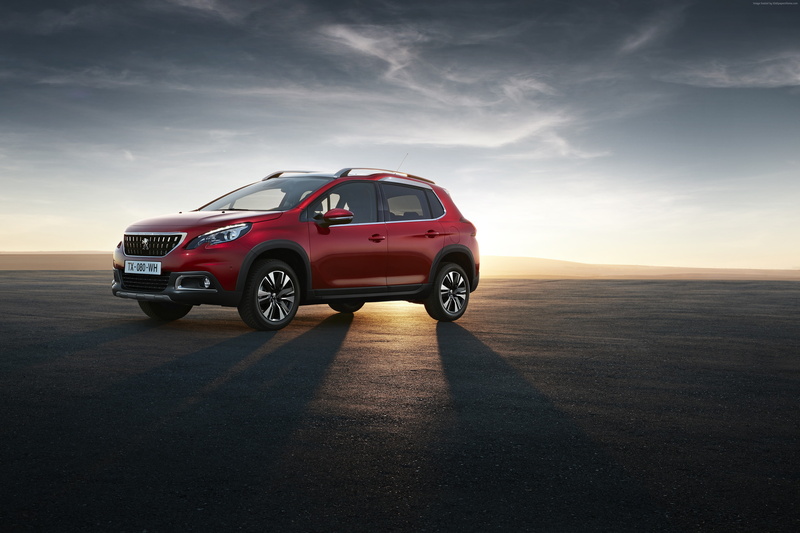 Geneva Auto Show 2016, Peugeot 2008 DK, 4K, red, crossover