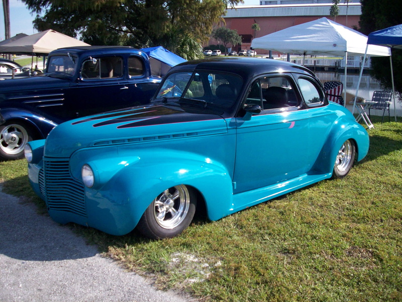 hotrod, coupe, classic, blue, dk-blue, 2K