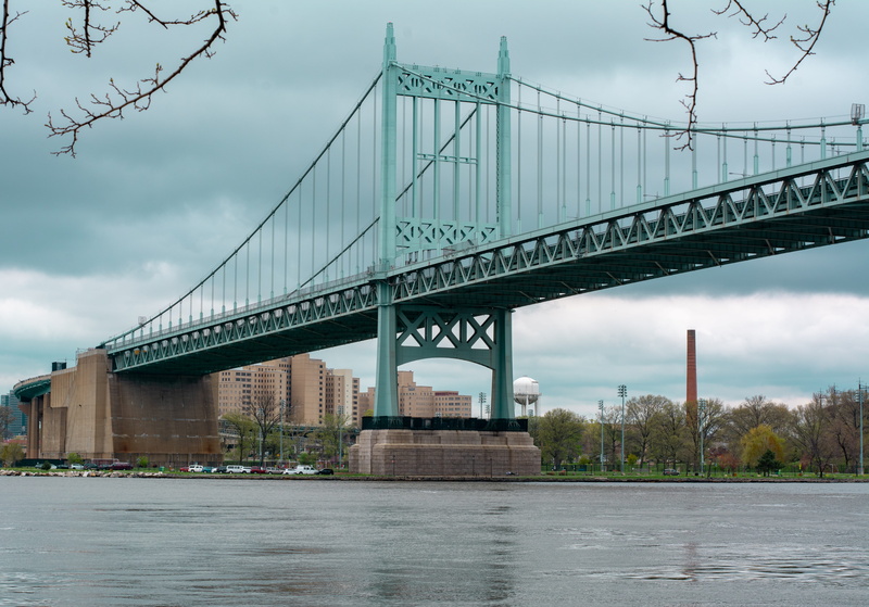 connection, landscape, pier, sky, dock, bridge, building, newyork, nature, day, water, nyc, tourism, built structure, landmark, transportation, 5K, river