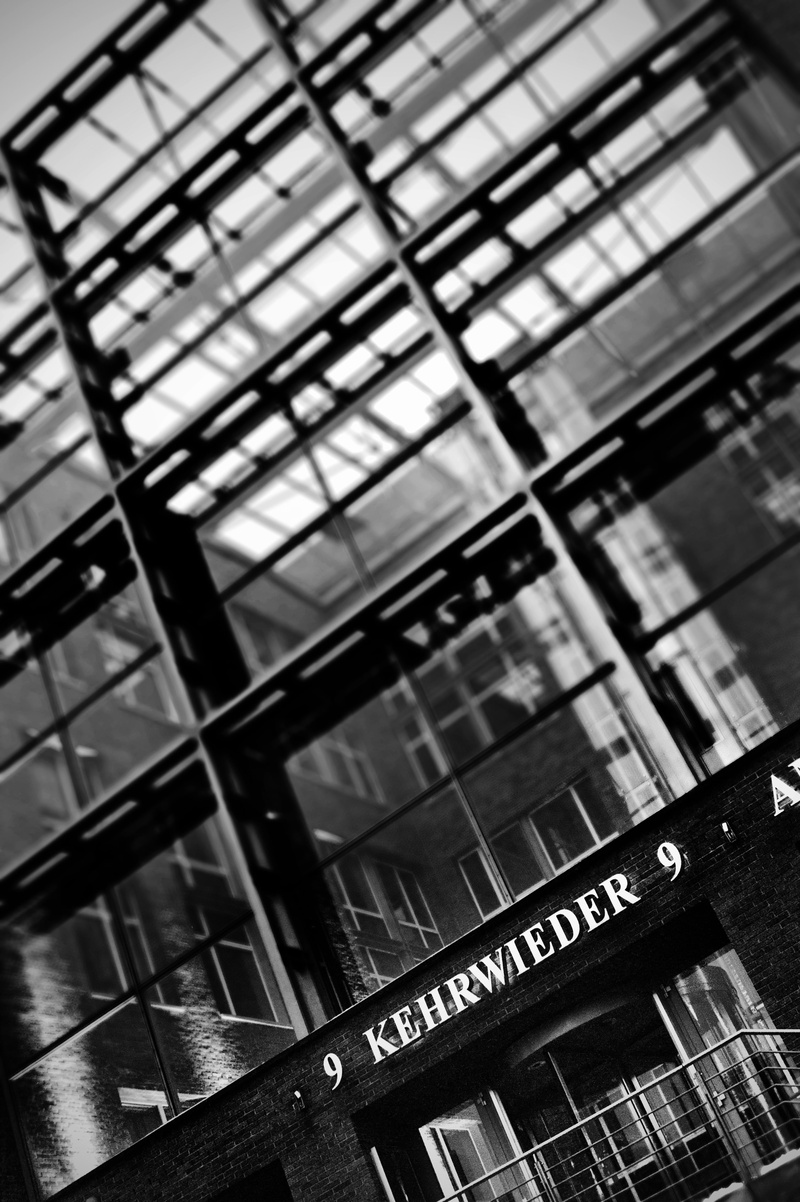 kehrwieder, reflection, window, manhattan - New York City, warehouse, pattern, port, building Exterior, black And White, glass, old speicherstadt, speicherstadt