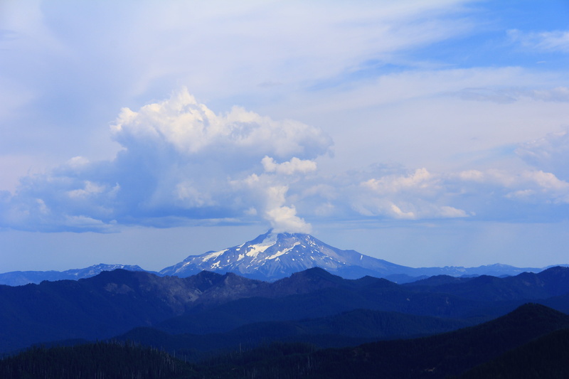 peak, cloudy, Hunting, snowy mountain, Wild and Scenic River, Oregon, Clouds, Backpacking, Bureau of Land Management, National, Rooster Rock, Camping, Department of the Interior