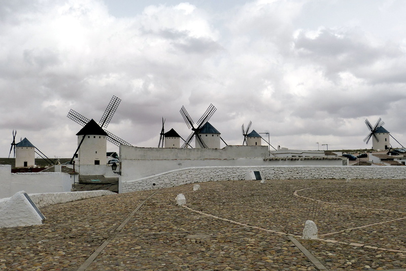 building exterior, spain, alternative energy, no people, 4K, fuel and power generation, sky, wind power, environment, solar energy, don quijote, outdoors