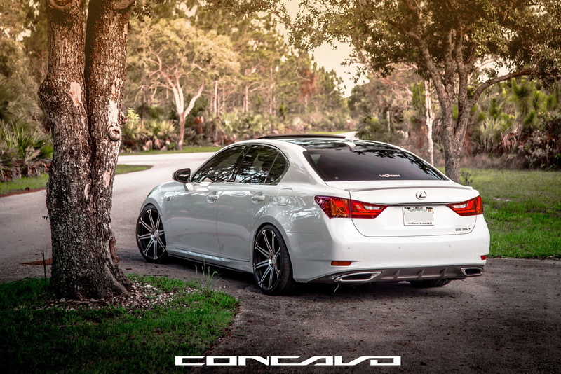 concavo, f-sport, lexus, 1080P, wheels, cars, gs350, tuning
