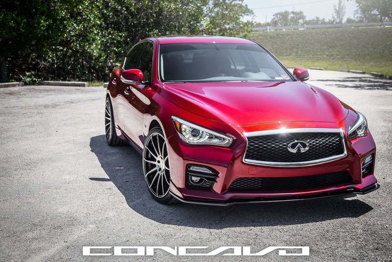 concavo, 1080P, wheels, infiniti, cars, tuning, q50