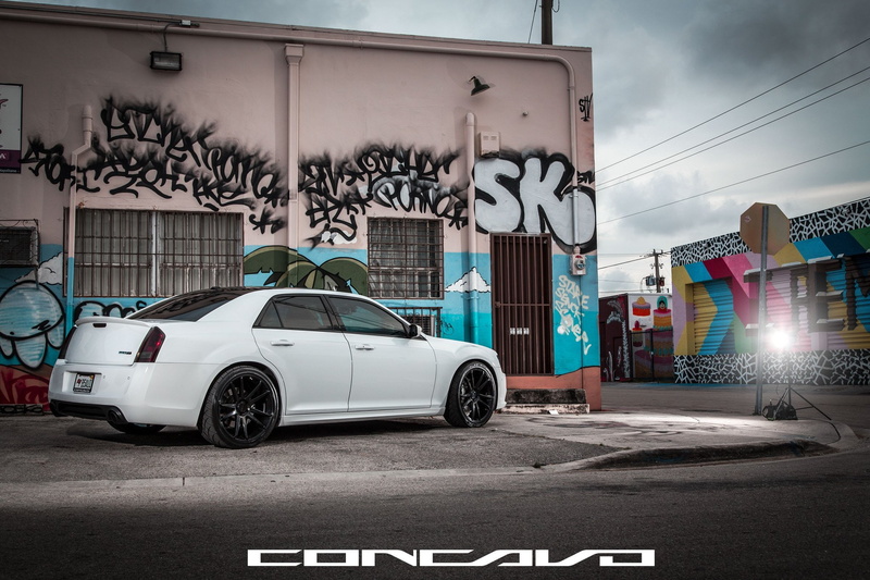 300, chrysler, srt8, tuning, cars, 1080P, concavo, wheels