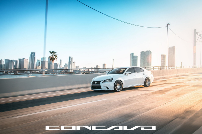 concavo, f-sport, tuning, wheels, 1080P, gs350, lexus, cars
