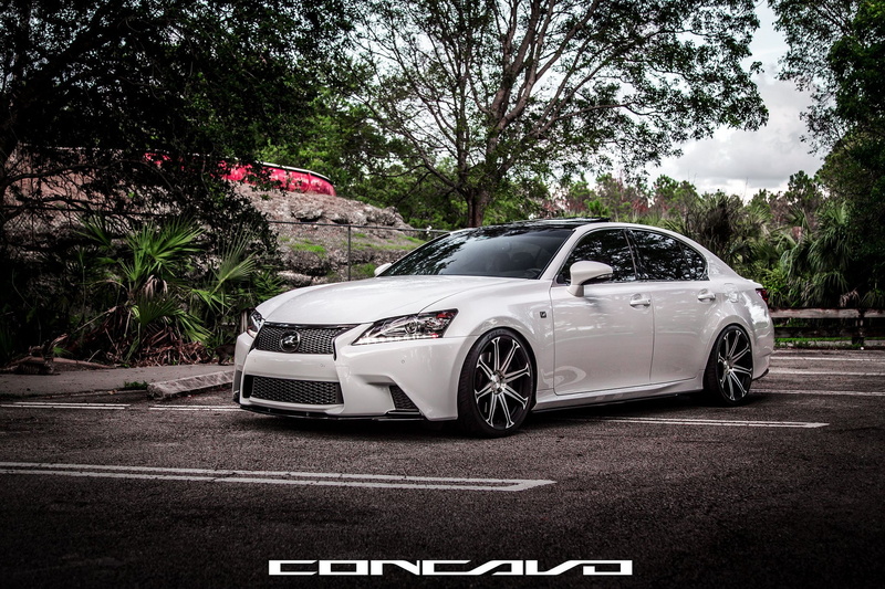 cars, tuning, 1080P, wheels, gs350, f-sport, concavo, lexus