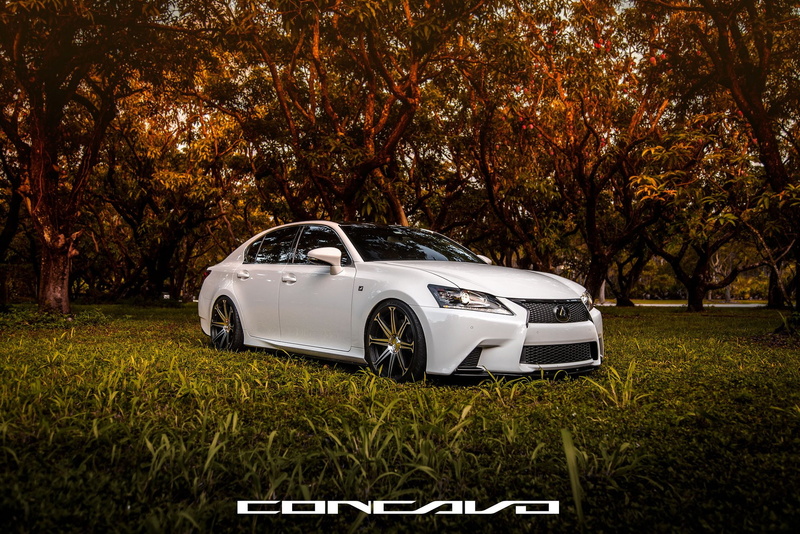 tuning, lexus, cars, gs350, wheels, 1080P, f-sport, concavo