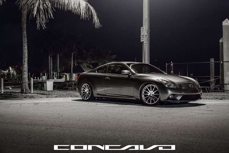 concavo, g37, cars, 1080P, infiniti, wheels, tuning
