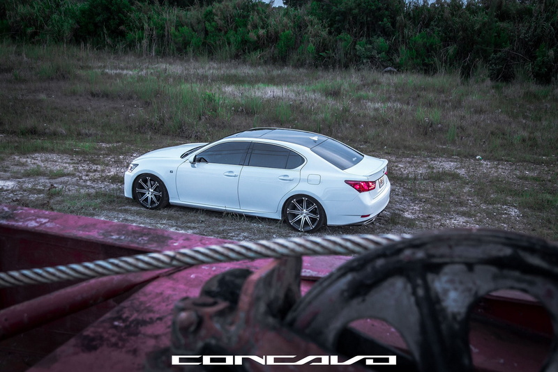 cars, f-sport, concavo, 1080P, tuning, wheels, gs350, lexus