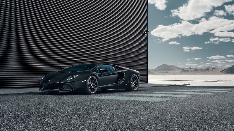Performance, 1080P, HRE, Wheels, Lamborghini, Black, Supercar, LP700-4, Aventador