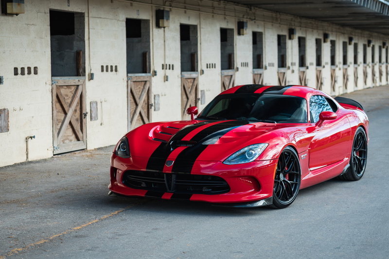 Gloss, Lightweight, 2K, GTS, R101, with, HRE, Black, Dodge, Viper