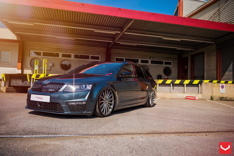 tuning, wheels, skoda, vossen, 4K, rs2, cars, octavia