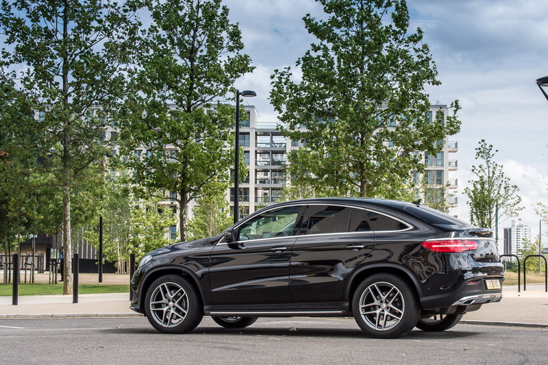Mercedes, AMG, 4MATIC, sedan, C292, Coupe, black, Mercedes-Benz, UK-spec, GLE, 2015, 4K