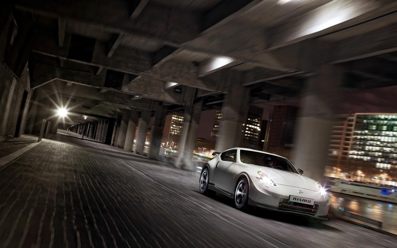 370z, car, white, nismo, cars, 2014, z, nissan, 2K