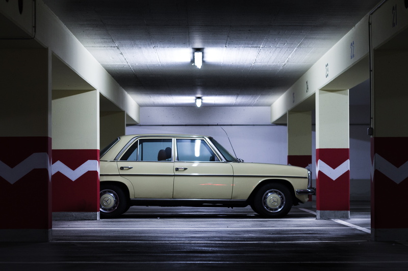 no people, illuminated, pkw, parked, architectural column, 4K, classic, land vehicle, motor vehicle, sign, lighting equipment, dare, retro, auto, lot