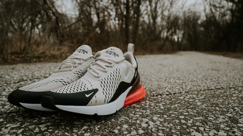 tree, field, land, windsor, focus on foreground, park - man made space, shoe, nike, max, canvas shoe, surface level, air max, day, sport, low section, shoes