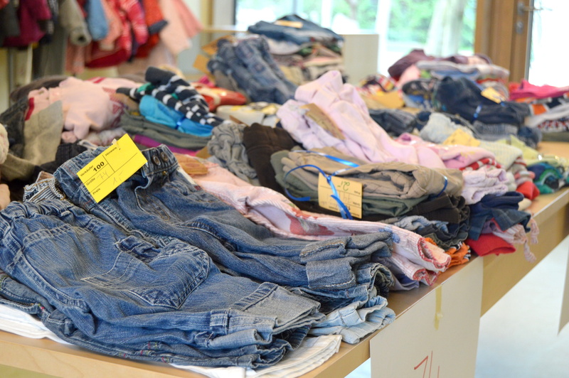 still life, secondhand, abundance, no people, jeans, clothing, focus on foreground, flea, choice, Flea Market, indoors, market, kids flea market, variation